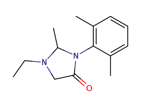 1-ethyl-2-methyl-3-(2,6-dimethylphenyl)imidazolidin-4-one
