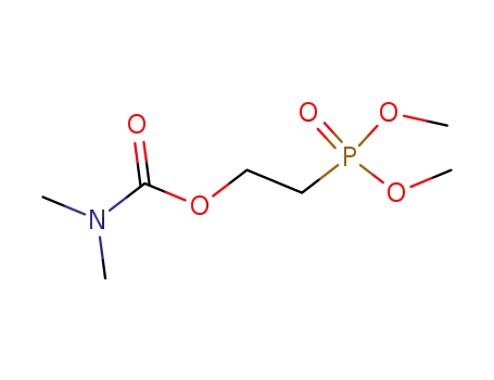 2-(dimethoxyphosphinyl)ethyl dimethylcarbamate