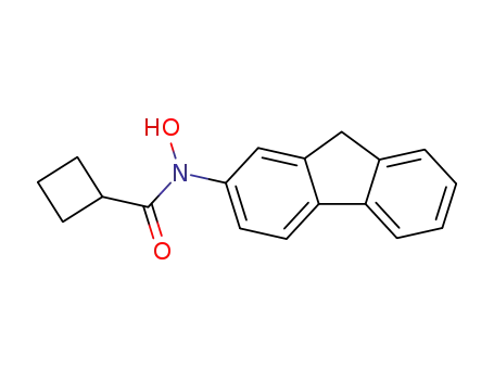 Cyclobutanecarboxylic acid (9H-fluoren-2-yl)-hydroxy-amide