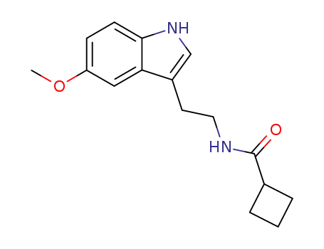 N-[2-(5-methoxyindol-3-yl)ethyl]-cyclobutylcarboxamide