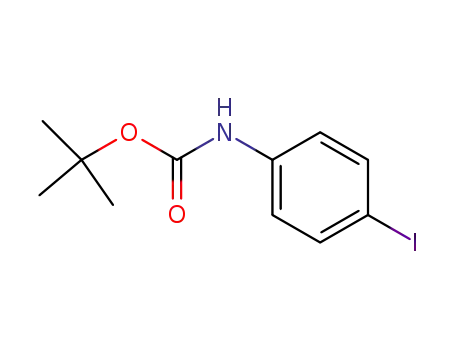 Molecular Structure of 159217-89-7 (TERT-BUTYL N-(4-IODOPHENYL)CARBAMATE)