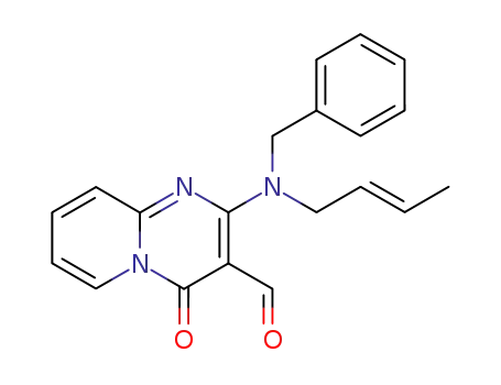 2--4-oxo-4H-pyrido<1,2-a>pyrimidine-3-carbaldehyde