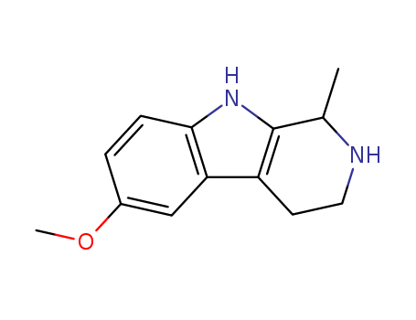1H-Pyrido[3,4-b]indole,2,3,4,9-tetrahydro-6-methoxy-1-methyl-