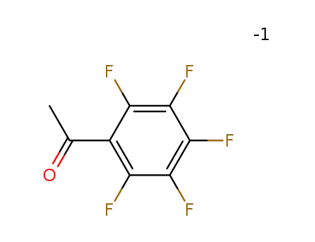 2,3,4,5,6-Pentafluoroacetophenone radical anion