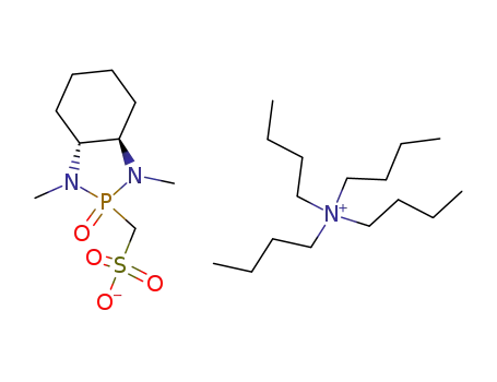 ((3aR,7aR)-1,3-Dimethyl-2-oxo-octahydro-2λ5-benzo[1,3,2]diazaphosphol-2-yl)-methanesulfonatetetrabutyl-ammonium;