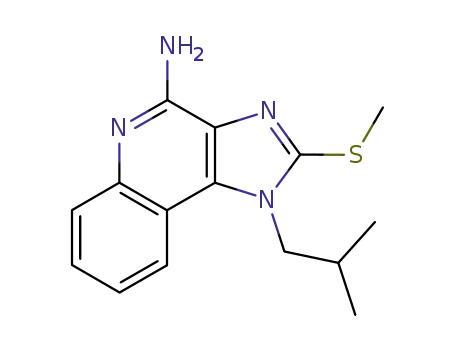 1-Isobutyl-2-methylsulfanyl-1H-imidazo[4,5-c]quinolin-4-ylamine