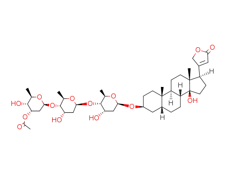 Molecular Structure of 1111-39-3 (ACETYLDIGITOXIN)