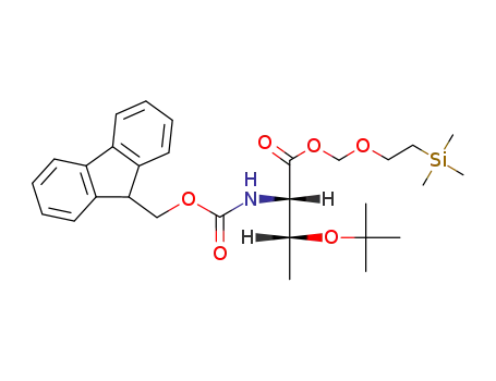 (2S,3R)-3-tert-Butoxy-2-(9H-fluoren-9-ylmethoxycarbonylamino)-butyric acid 2-trimethylsilanyl-ethoxymethyl ester