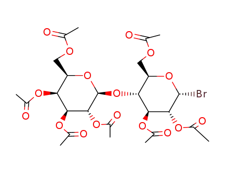 [(2R,3S,4S,5R,6S)-3,4,5-triacetyloxy-6-[(2R,3R,4S,5R,6R)-4,5-diacetyloxy-2-(acetyloxymethyl)-6-bromooxan-3-yl]oxyoxan-2-yl]methyl acetate