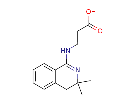 N-(3,3-dimethyl-3,4-dihydroisoquinolin-1-yl)-β-alanine
