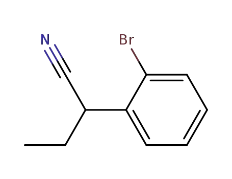 2-(2-bromophenyl)butyronitrile