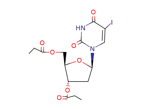 3′,5′-bis-O-propionyl-5-iodo-2′-deoxyuridine