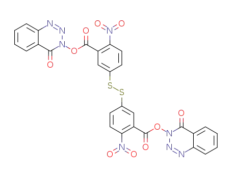 bis{3-O-[N-1,2,3-benzotriazin-4(3H)-one]-yl}-5,5'-dithiobis-2-nitrobenzoate
