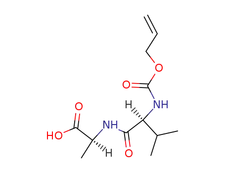 (S)-2-((S)-2-(((allyloxy)carbonyl)amino)-3-methylbutanamido)propanoic acid