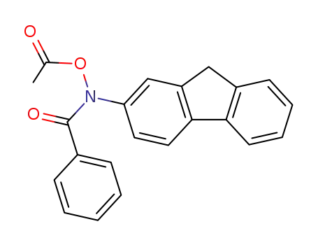 Molecular Structure of 29968-75-0 (N-Acetoxy-N-(9H-fluorene-2-yl)benzamide)