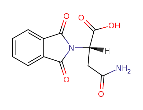 Molecular Structure of 42406-52-0 (N-ALPHA-PHTHALYL-L-ASPARAGINE)