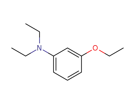 Molecular Structure of 1864-92-2 (3-ETHOXY-N,N-DIETHYLANILINE)