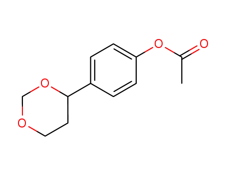 4-(4-acetoxyphenyl)-1,3-dioxane