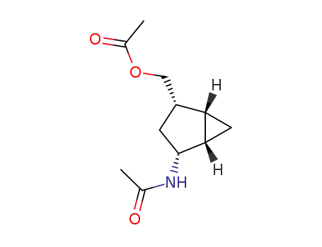 (+/-)-cis-endo-acetic acid 4-acetylamino-bicyclo[3.1.0]hex-2-yl methyl ester