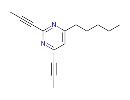 4-pentyl-2,6-di-prop-1-ynyl-pyrimidine