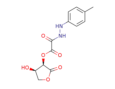 (-)-(3R-cis)-mono(tetrahydro-4-hydroxy-2-oxo-3-furanyl)ester 2-(4-methyl-phenyl)hidrazide of ethanedioic acid