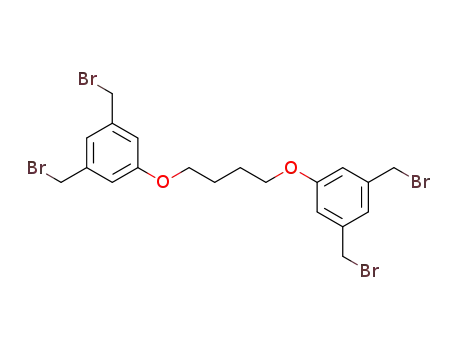 1,4-bis(3,5-bis(bromomethyl)phenoxy)butane