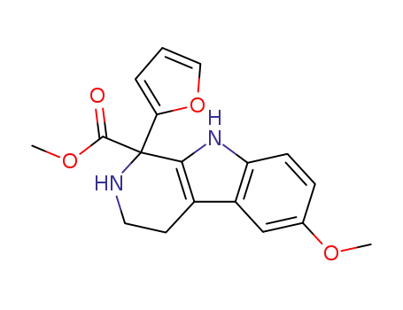 1-furan-2-yl-6-methoxy-2,3,4,9-tetrahydro-1H-β-carboline-1-carboxylic acid methyl ester