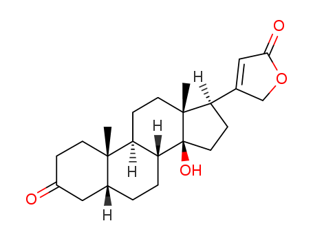 3-[(5R,10S,13R,14S,17R)-14-hydroxy-10,13-dimethyl-3-oxo-2,4,5,6,7,8,9,11,12,15,16,17-dodecahydro-1H-cyclopenta[a]phenanthren-17-yl]-2H-furan-5-one