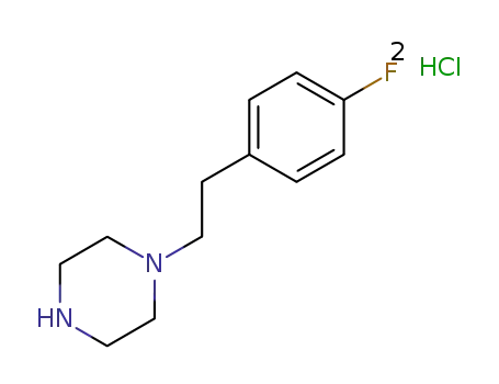N-[2-(4-fluorophenyl)ethyl]piperazine bis(hydrochloride salt)