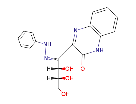 3-(1-phenylhydrazono-D-erythro-2,3,4-trihydroxybut-1-yl)quinoxalin-2-one