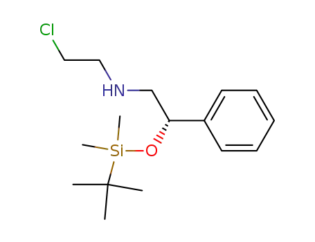 N-(2-chloroethyl)-2-tert-butyldimethylsilyloxy-2-phenylethanamine