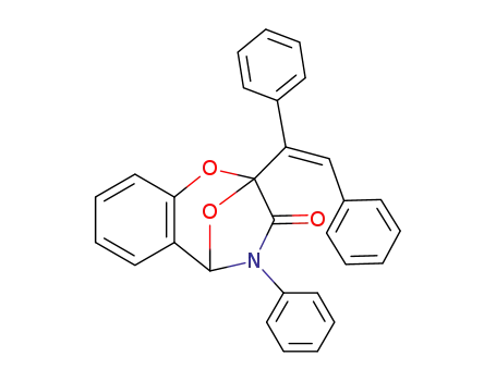 2-(1,2-diphenylvinyl)-2,5-epoxy-4-phenyl-2,3,4,5-tetrahydro-1,4-benzoxazepin-3-one