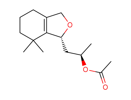 Acetic acid (R)-2-((R)-7,7-dimethyl-1,3,4,5,6,7-hexahydro-isobenzofuran-1-yl)-1-methyl-ethyl ester