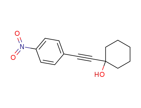 1-[2-(4-nitrophenyl)ethynyl]cyclohexanol