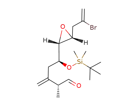 (2R,5S,6S,7S)-9-bromo-5-(tert-butyldimethylsilanyloxy)-6,7-epoxy-2-methyl-3-methylene-dec-9-enal