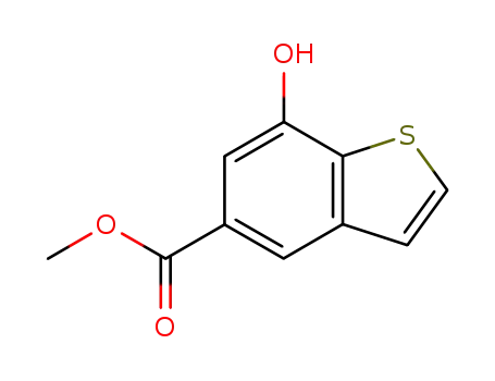 7-hyroxy-benzo[b]thiophene-5-carboxylic acid methyl ester