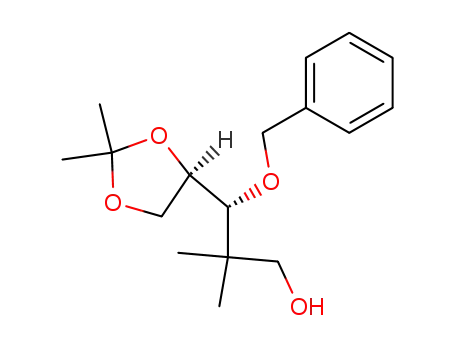 (R)-3-(benzyloxy)-3-[(R)-2,2-dimethyl-1,3-dioxolan-4-yl]-2,2-dimethylpropan-1-ol