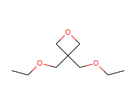 Molecular Structure of 10404-85-0 (Oxetane, 3,3-bis(ethoxymethyl)-)