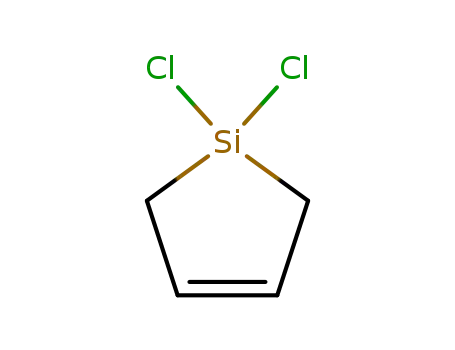 Molecular Structure of 872-46-8 (1,1-Dichloro-1-silacyclo-3-pentene)