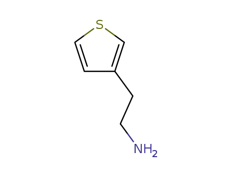 Molecular Structure of 59311-67-0 (2-(3-THIENYL)ETHANAMINE)