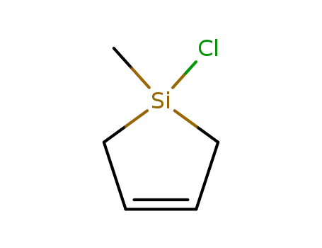 Molecular Structure of 24429-73-0 (1-chloro-1-methyl-silacyclopent-3-ene)
