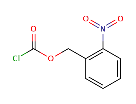 Molecular Structure of 42854-99-9 (Carbonochloridic acid, (2-nitrophenyl)methyl ester)