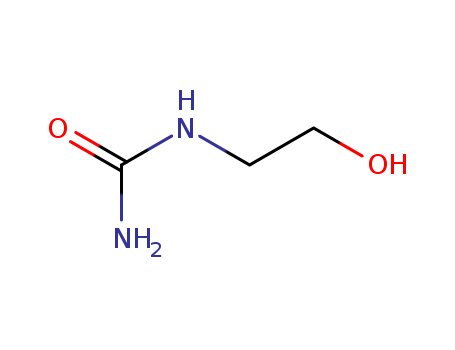 2078-71-9,2-HYDROXYETHYLUREA,Urea,(2-hydroxyethyl)- (6CI,7CI,8CI,9CI);(2-Hydroxyethyl)urea;(b-Hydroxyethyl)urea;1-(2-Hydroxyethyl)urea;Hydrovance;Monoethanolurea;Monoethylolurea;N-(2-Hydroxyethyl)urea;N-(b-Hydroxyethyl)urea;NSC 1127;