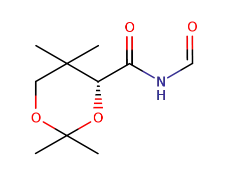 N-formyl-(R)-2,2,5,5-tetramethyl-[1,3]dioxane-4-carboxylic acid amide