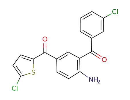 [4-amino-3-(3-chlorobenzoyl)phenyl](5-chloro-2-thienyl)methanone
