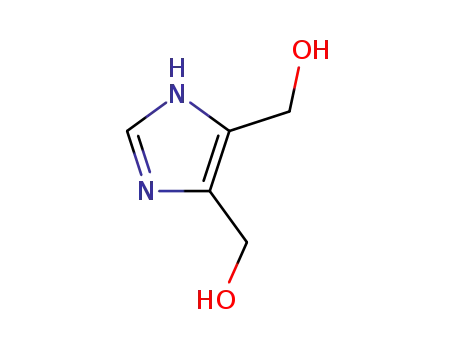 Molecular Structure of 33457-48-6 (1H-Imidazole-4,5-dimethanol)
