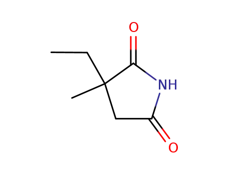 Molecular Structure of 77-67-8 (ETHOSUXIMIDE)