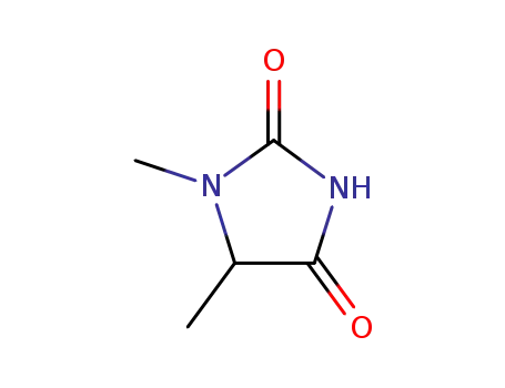 Molecular Structure of 17374-27-5 (2,4-Imidazolidinedione, 1,5-dimethyl-)
