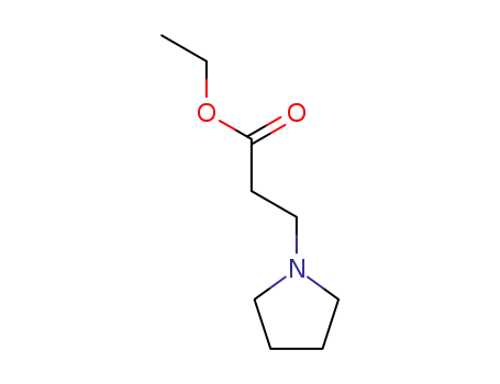 1-Pyrrolidinepropionic acid, ethyl ester