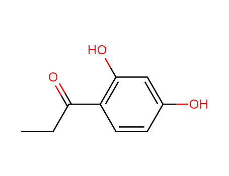 Molecular Structure of 5792-36-9 (2',4'-Dihydroxypropiophenone)